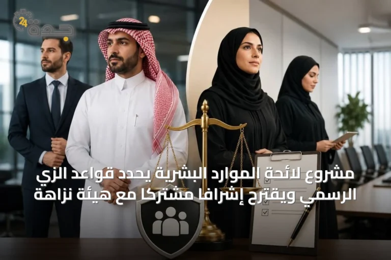 مشروع لائحة الموارد البشرية يحدد قواعد الزي الرسمي ويقترح إشرافاً مشتركاً مع هيئة نزاهة