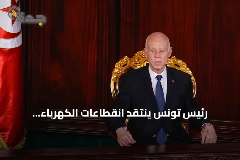 رئيس تونس ينتقد انقطاعات الكهرباء المتكررة ويعد بمحاسبة المقصرين