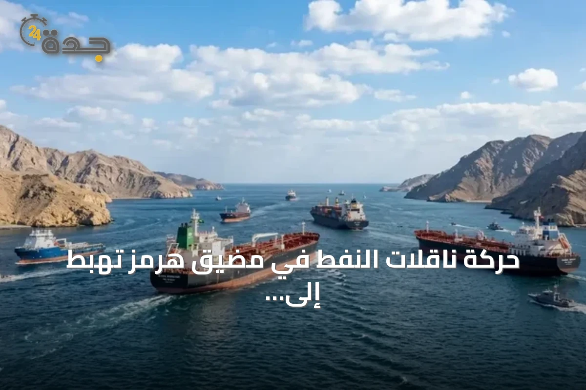 حركة ناقلات النفط في مضيق هرمز تهبط إلى ناقلة واحدة فقط