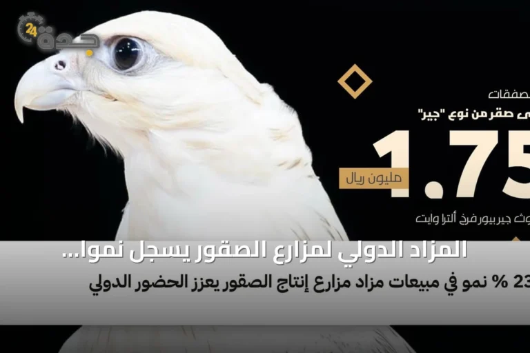 المزاد الدولي لمزارع الصقور يسجّل نمواً ب23% في مبيعات 2025 ومشاركة قياسية من 23 دولة