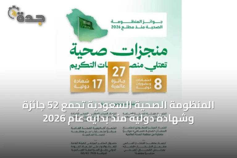 المنظومة الصحية السعودية تجمع 52 جائزة وشهادة دولية منذ بداية عام 2026