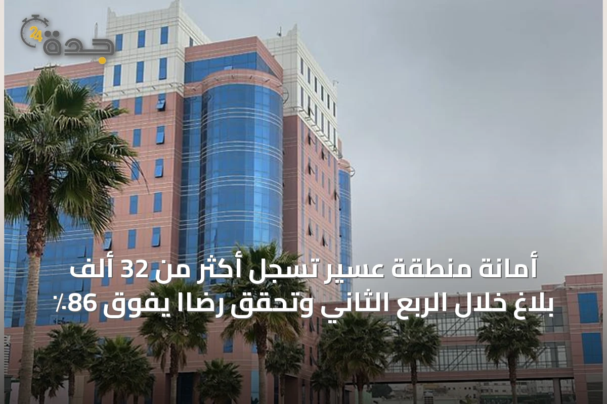 أمانة منطقة عسير تسجل أكثر من 32 ألف بلاغ خلال الربع الثاني وتحقق رضااً يفوق 86٪