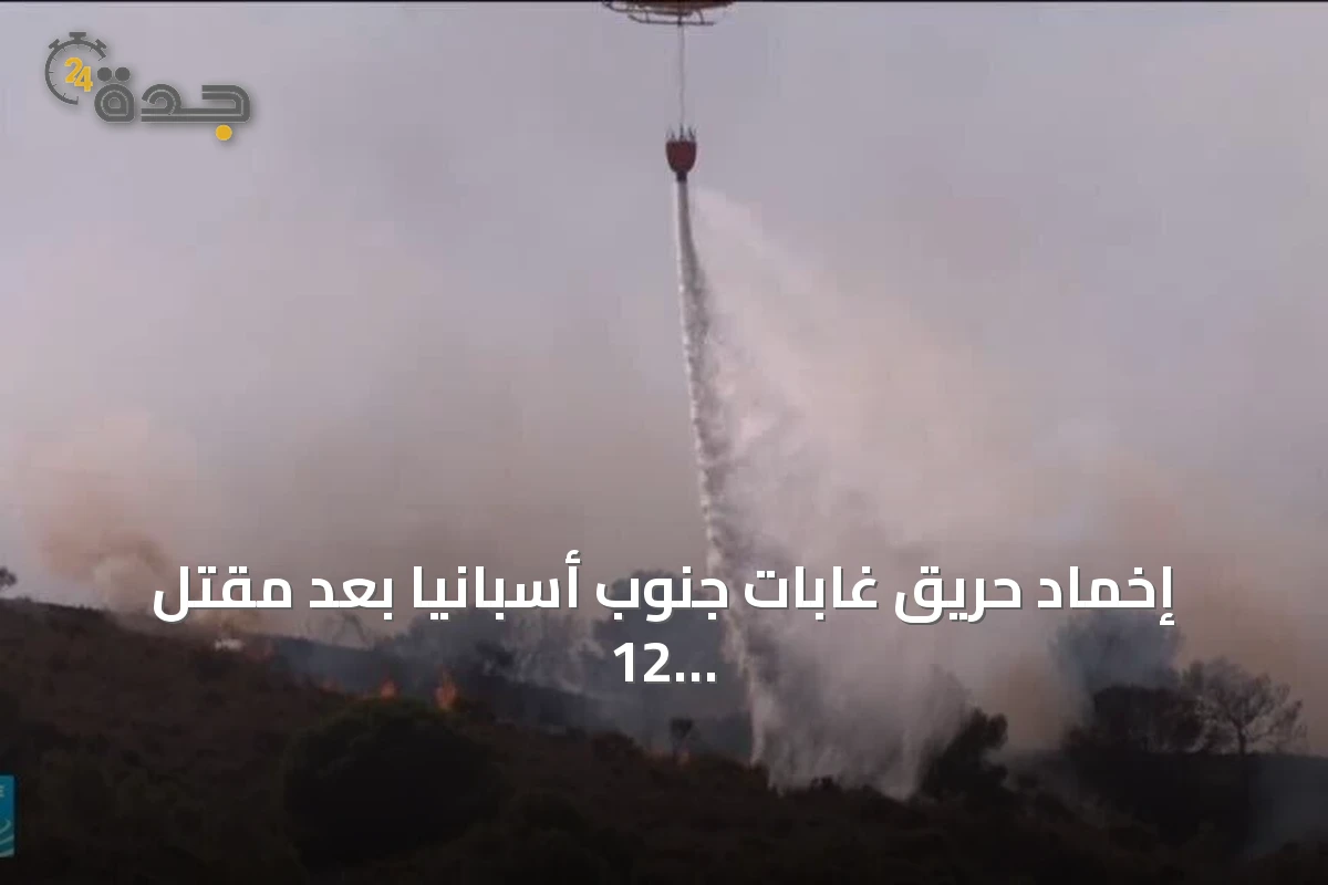 إخماد حريق غابات جنوب أسبانيا بعد مقتل 12 شخصاً