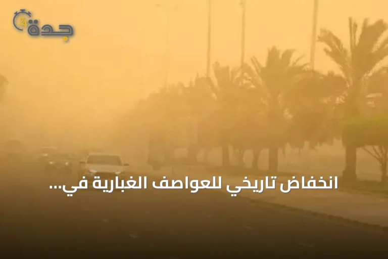انخفاض تاريخي للعواصف الغبارية في السعودية خلال يونيو 2026