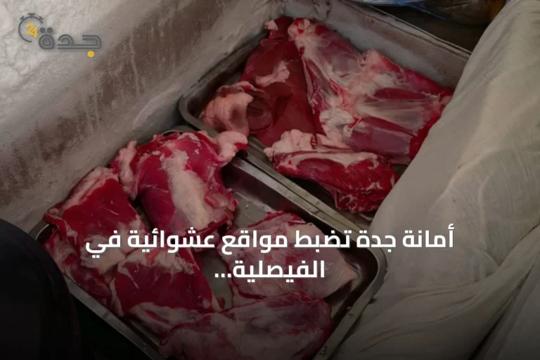 أمانة جدة تضبط مواقع عشوائية في الفيصلية وتتلف أطناناً من الأغذية غير الصالحة