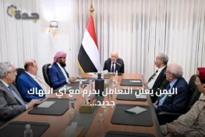 اليمن يعلن التعامل بحزم مع أي انتهاك جديد لسيادته 3 article 85273