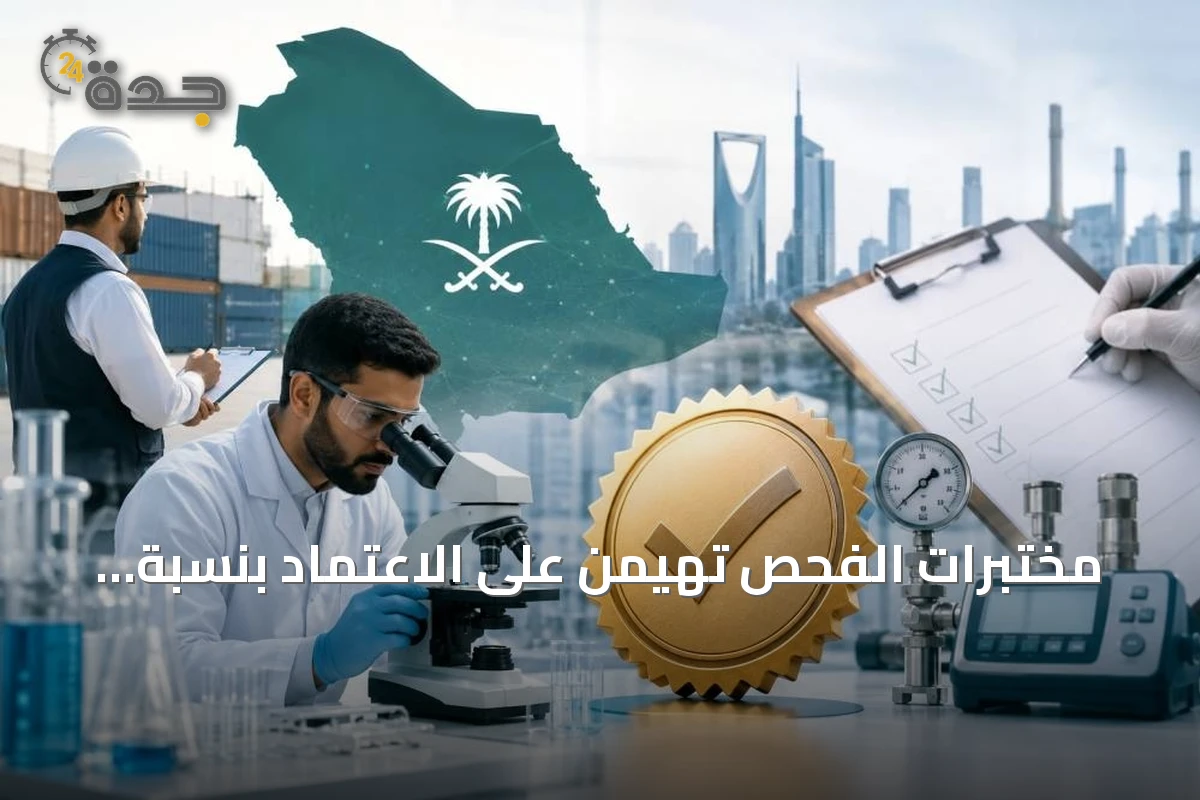 مختبرات الفحص تهيمن على الاعتماد بنسبة 67% في تقرير المركز السعودي