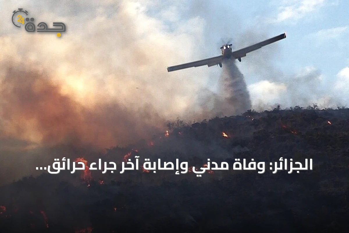 الجزائر: وفاة مدني وإصابة آخر جراء حرائق غابات في سطيف