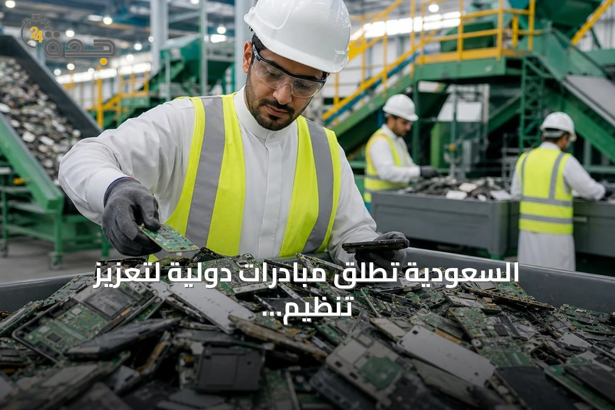 السعودية تطلق مبادرات دولية لتعزيز تنظيم النفايات الإلكترونية ودعم الاقتصاد الدائري