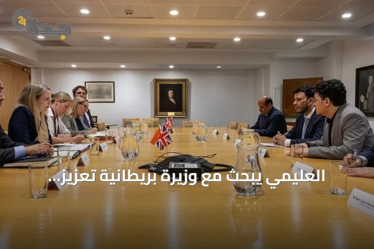 العليمي يبحث مع وزيرة بريطانية تعزيز الدعم العسكري لمواجهة تهديدات الحوثي