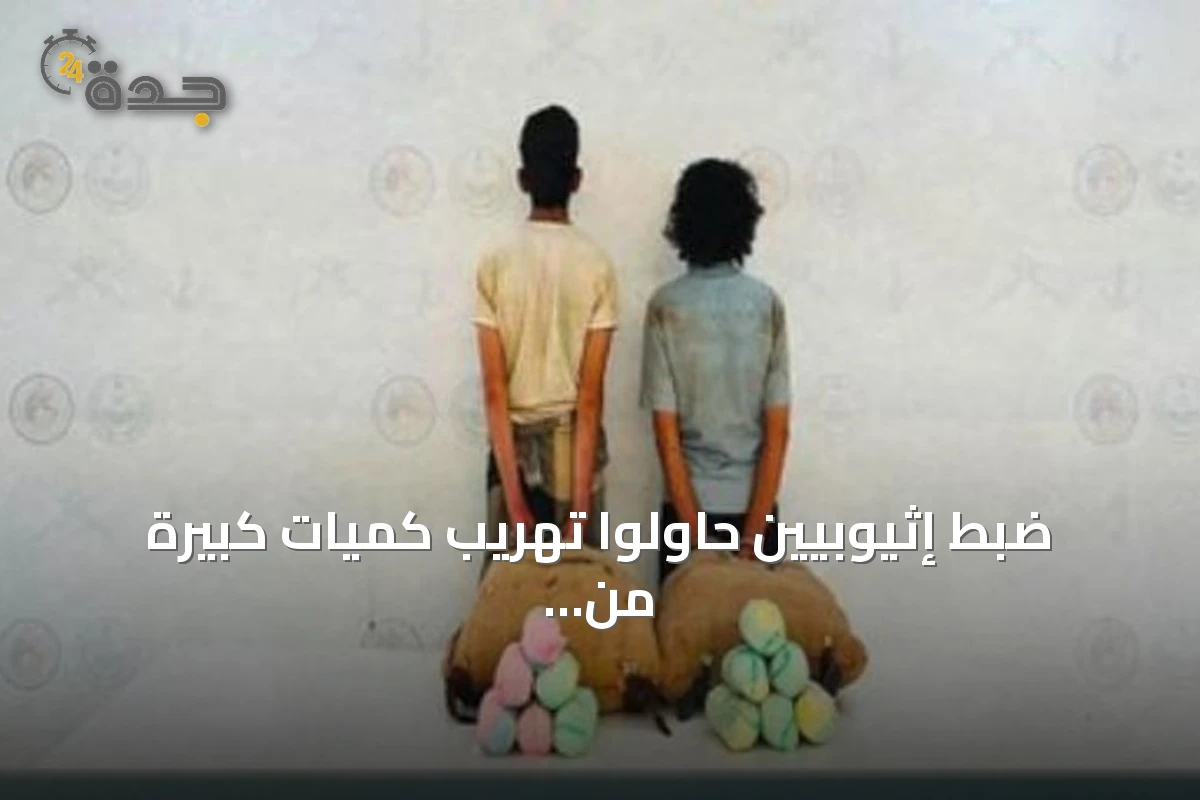 ضبط إثيوبيين حاولوا تهريب كميات كبيرة من القات في عسير