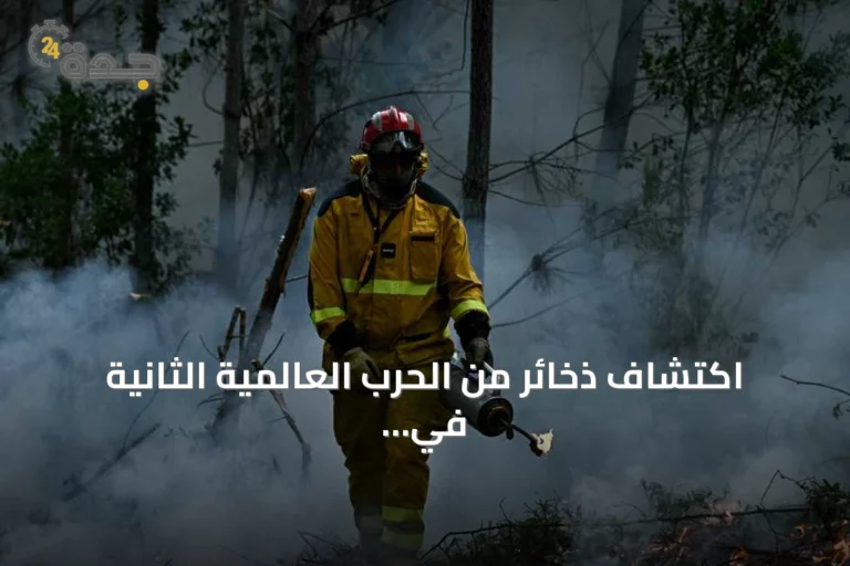 اكتشاف ذخائر من الحرب العالمية الثانية في منطقة حريق غابات بفرنسا