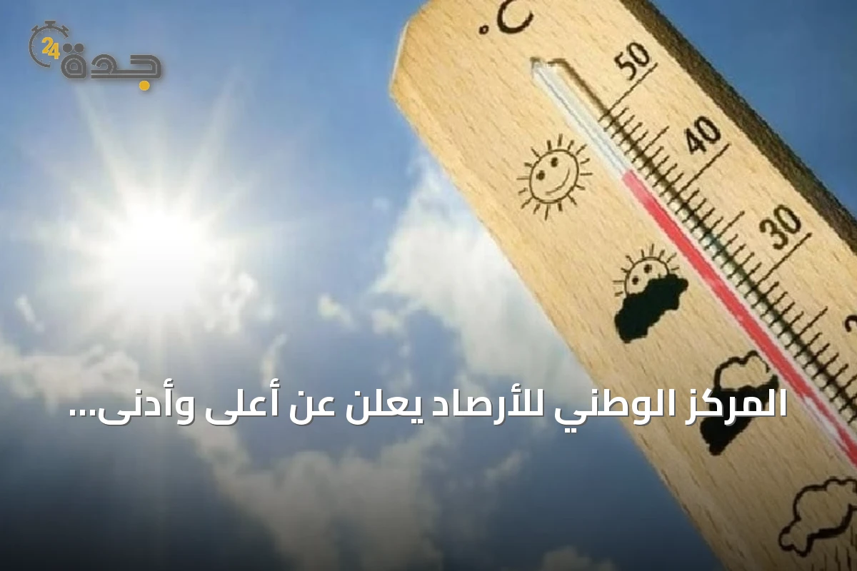 المركز الوطني للأرصاد يعلن عن أعلى وأدنى درجات الحرارة في مدن السعودية