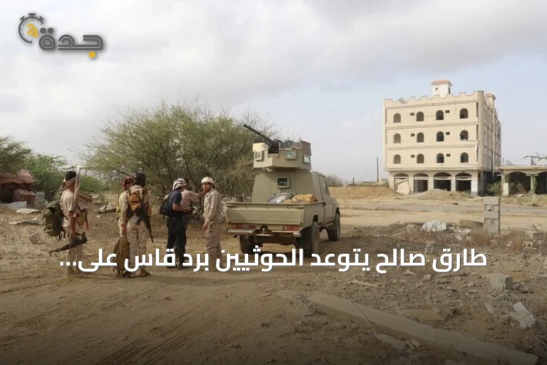 طارق صالح يتوعد الحوثيين برد قاسٍ على هجوم المخا