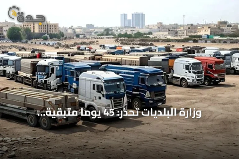 وزارة البلديات تحذر: 45 يوماً متبقية لتصحيح أوضاع الأراضي الفضاء قبل انتهاء المهلة