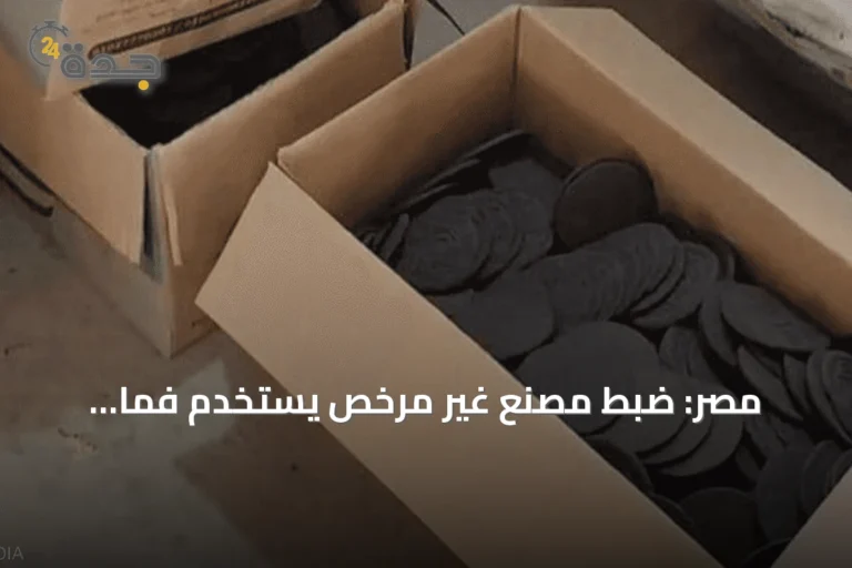مصر: ضبط مصنع غير مرخص يستخدم فماً نباتياً لإنتاج بسكويت أسود يثير جدلاً صحياً