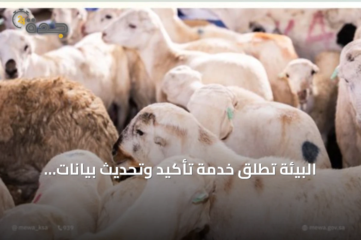 البيئة تطلق خدمة تأكيد وتحديث بيانات ترقيم الثروة الحيوانية