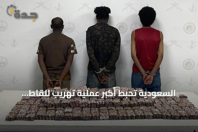 السعودية تُحبط أكبر عملية تهريب للقاط والحشيش وتوقف نحو ألفي شخص