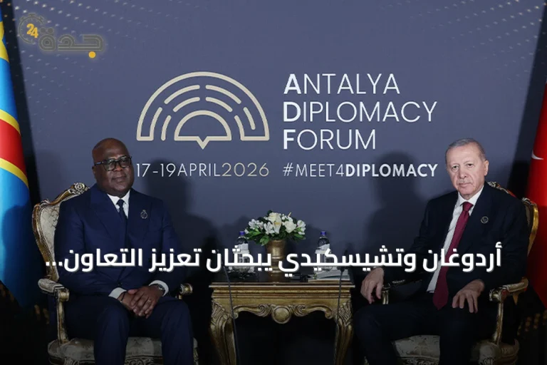 أردوغان وتشيسكيدي يبحثان تعزيز التعاون التركي الكونغولي والقضايا الإقليمية