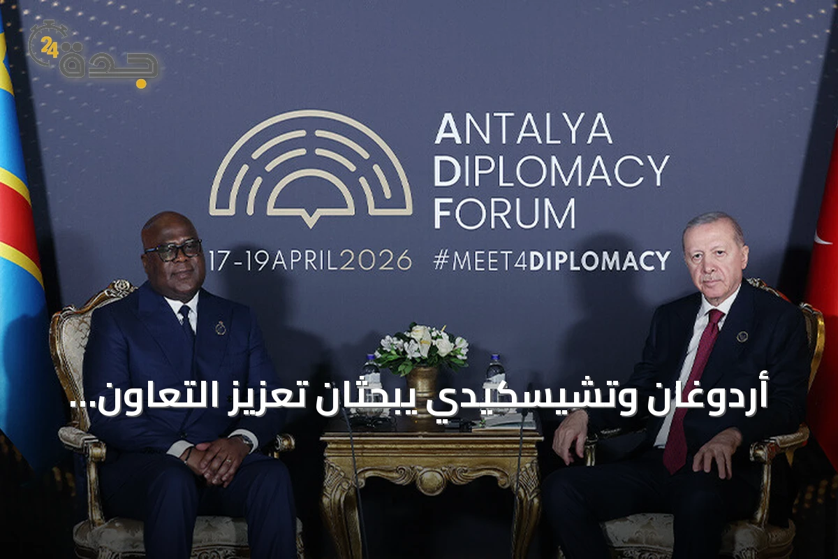 أردوغان وتشيسكيدي يبحثان تعزيز التعاون التركي الكونغولي والقضايا الإقليمية