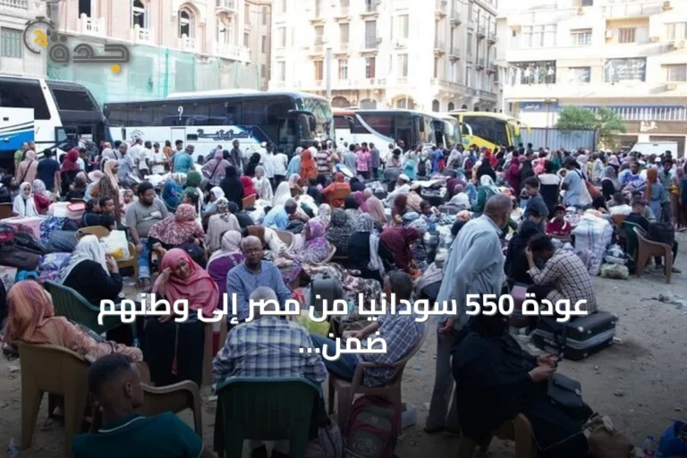 عودة 550 سودانيًا من مصر إلى وطنهم ضمن برنامج العودة الطوعي وجهود مستمرة لنقل النازحين