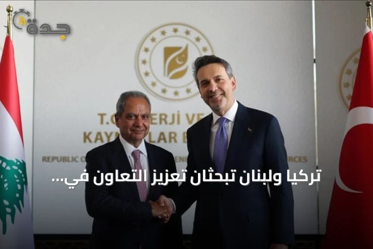 تركيا ولبنان تبحثان تعزيز التعاون في قطاعات الطاقة