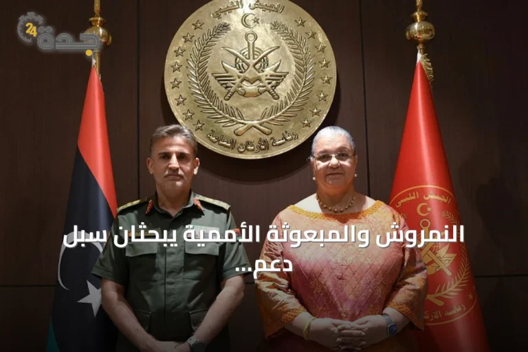 النمروش والمبعوثة الأممية يبحثان سبل دعم توحيد المؤسسة العسكرية الليبية