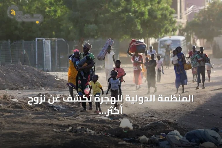 المنظمة الدولية للهجرة تكشف عن نزوح أكثر من تسعة آلاف شخص من جنوب كردفان والنيل الأزرق
