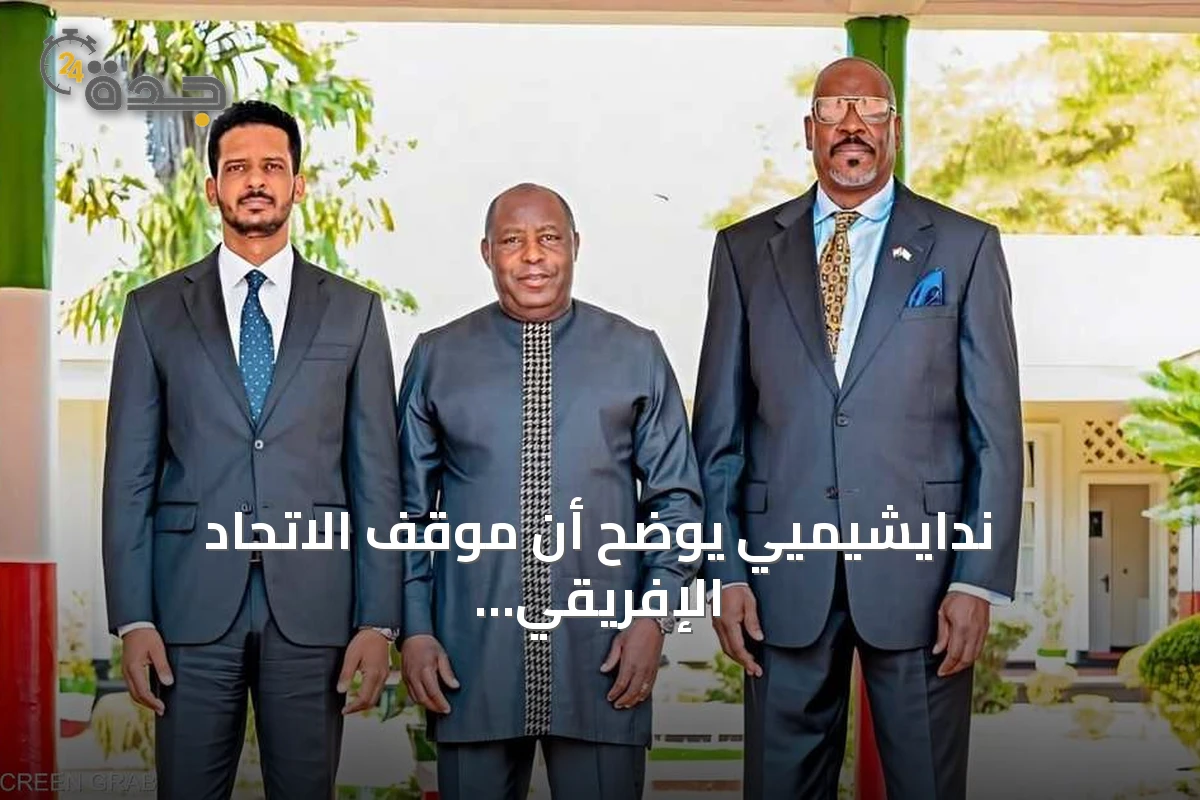 ندايشيميي يوضح أن موقف الاتحاد الإفريقي لا يعكس إرادة المنظمة خلال لقاء مع حكومة السلام الانتقالية