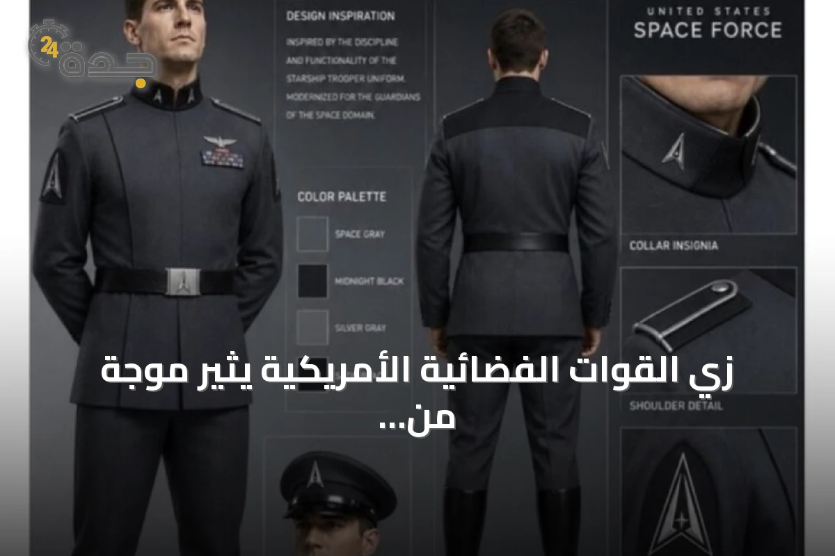 زي القوات الفضائية الأمريكية يثير موجة من التعليقات الساخرة على وسائل التواصل
