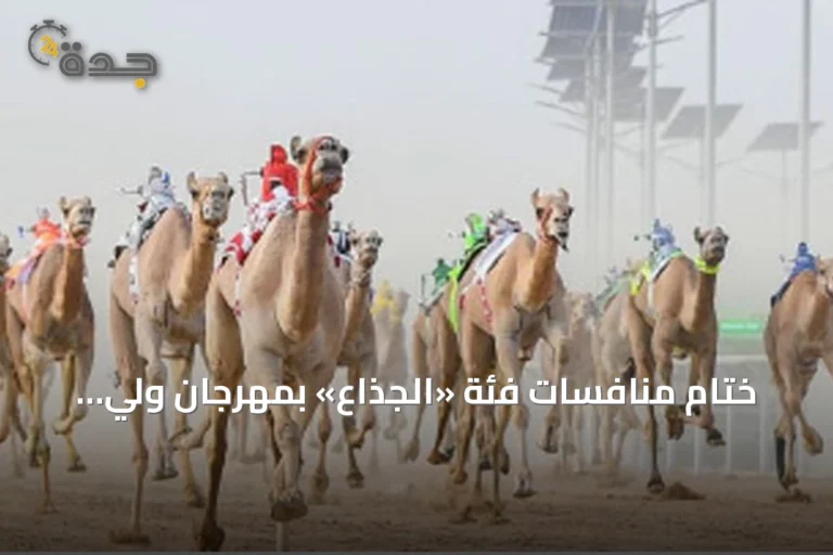 ختام منافسات فئة «الجذاع» بمهرجان ولي العهد للهجن 2026 وجوائز تتجاوز 6.98 مليون ريال