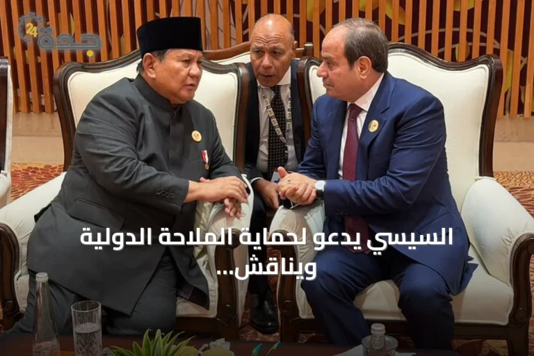 السيسي يدعو لحماية الملاحة الدولية ويناقش ملفات إقليمية على هامش قمة بريكس