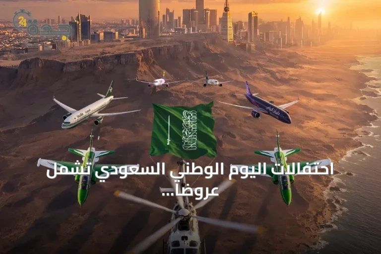 احتفالات اليوم الوطني السعودي تشمل عروضاً جوية وبحرية وبرية وألعاباً نارية