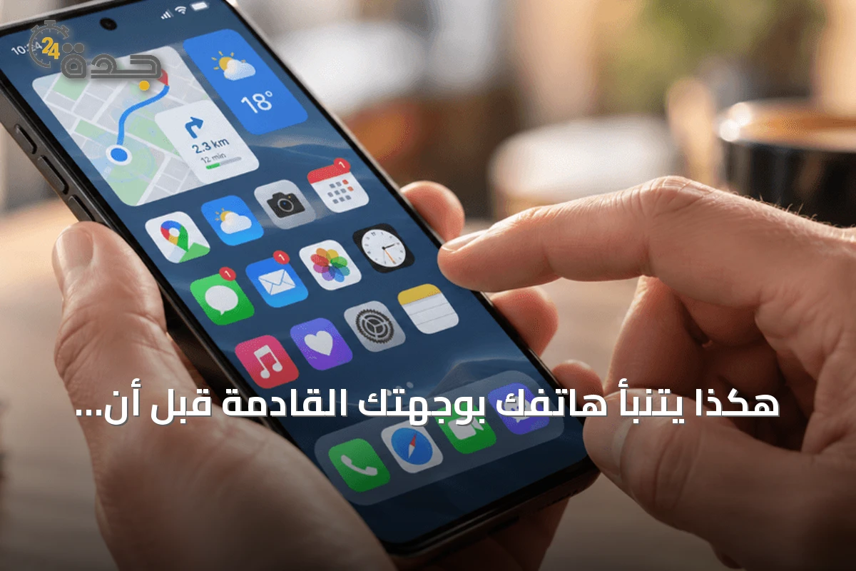 هكذا يتنبأ هاتفك بوجهتك القادمة قبل أن تفتح الخريطة