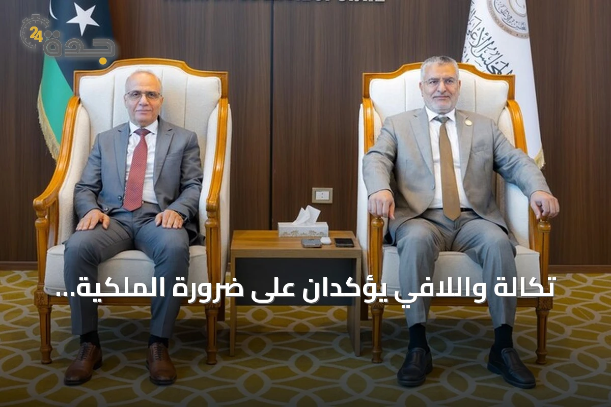 تكالة واللافي يؤكدان على ضرورة الملكية الليبية للمسار السياسي في لقاء بطرابلس