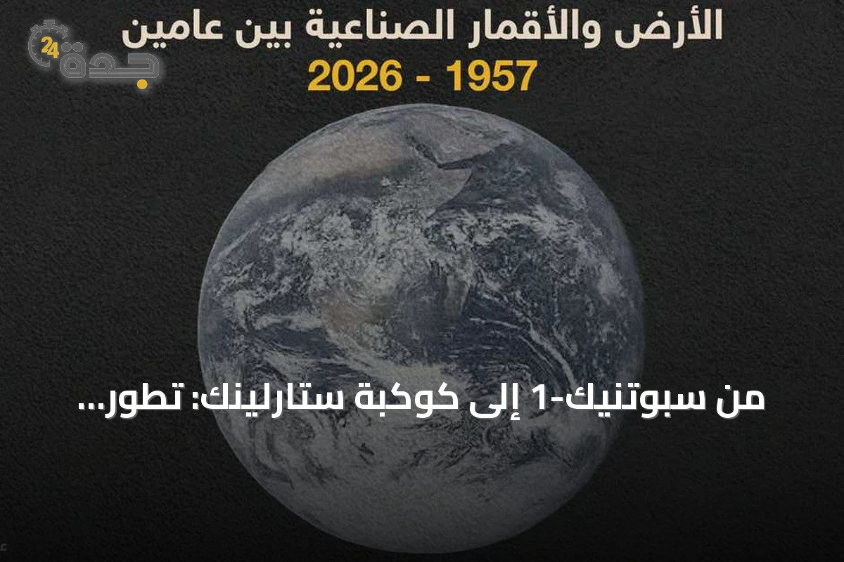 من سبوتنيك-1 إلى كوكبة ستارلينك: تطور الأقمار الأرضية حتى 2026