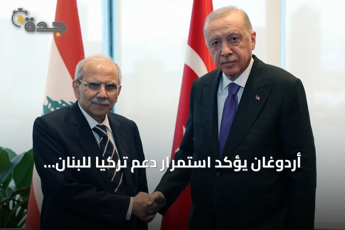 أردوغان يؤكد استمرار دعم تركيا للبنان ويدعو نظيره للمشاركة في كوب 31