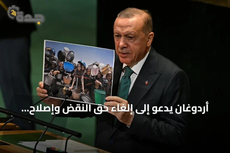 أردوغان يدعو إلى إلغاء حق النقض وإصلاح شامل لمجلس الأمن