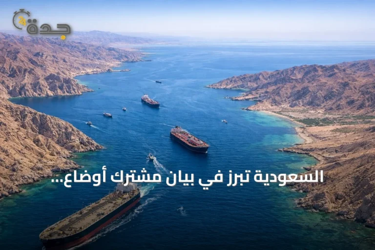 السعودية تُبرز في بيان مشترك أوضاع البحارة الإنسانية ومخاطرهم في مضيق هرمز