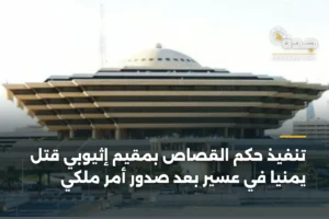 تنفيذ حكم القصاص بمقيم إثيوبي قتل يمنياً في عسير بعد صدور أمر ملكي 3 article 351335