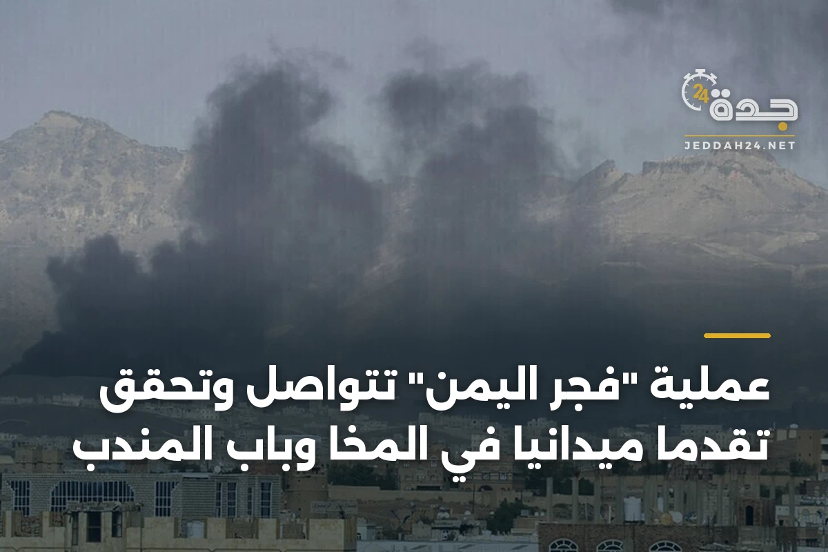عملية “فجر اليمن” تتواصل وتحقق تقدمًا ميدانيًا في المخا وباب المندب
