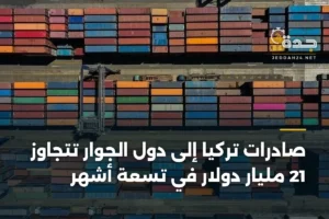 صادرات تركيا إلى دول الجوار تتجاوز 21 مليار دولار في تسعة أشهر 2 article 368618