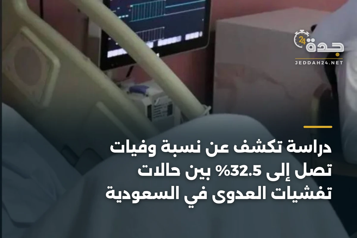 دراسة تكشف عن نسبة وفيات تصل إلى 32.5% بين حالات تفشيات العدوى في السعودية