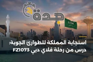 استجابة المملكة للطوارئ الجوية: درس من رحلة فلاي دبي FZ1073 3 article 389899