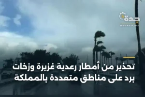 تحذير من أمطار رعدية غزيرة وزخات برد على مناطق متعددة بالمملكة 2 article 398645
