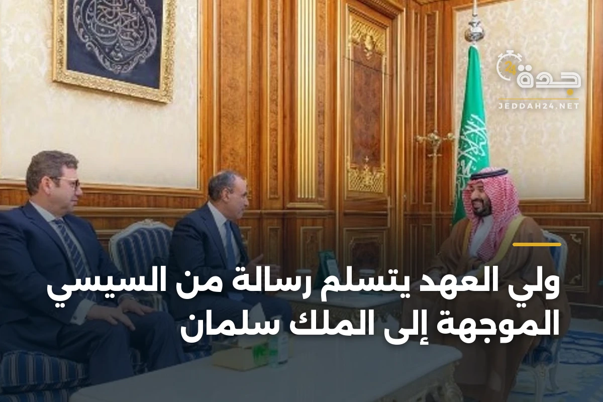 ولي العهد يتسلم رسالة من السيسي الموجهة إلى الملك سلمان 1 ولي العهد يتسلم رسالة من السيسي الموجهة إلى الملك سلمان