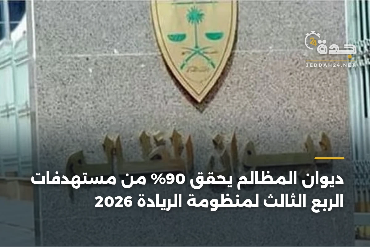 ديوان المظالم يحقق 90% من مستهدفات الربع الثالث لمنظومة الريادة 2026
