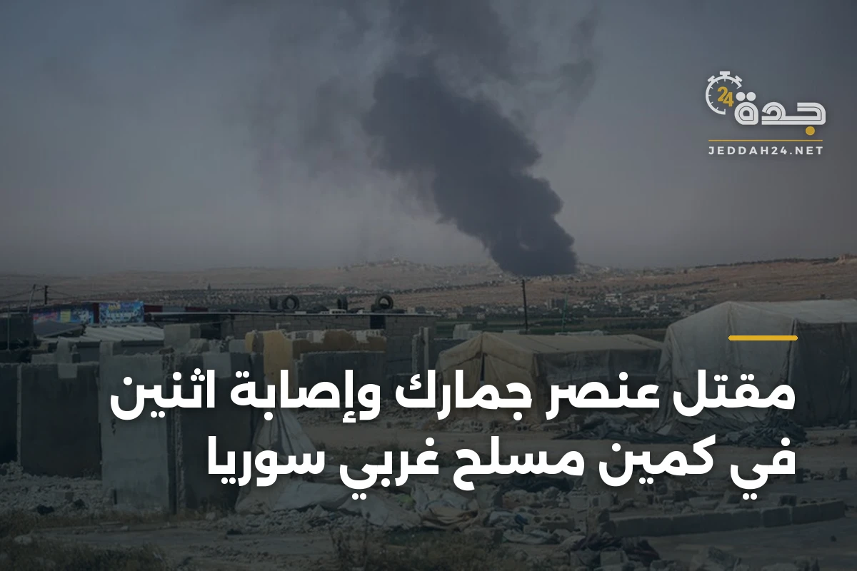 مقتل عنصر جمارك وإصابة اثنين في كمين مسلح غربي سوريا