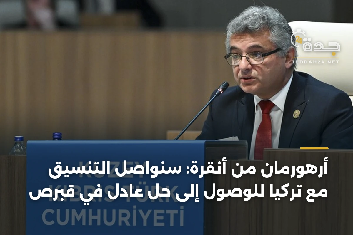 أرهورمان من أنقرة: سنواصل التنسيق مع تركيا للوصول إلى حل عادل في قبرص 1 أرهورمان من أنقرة: سنواصل التنسيق مع تركيا للوصول إلى حل عادل في قبرص